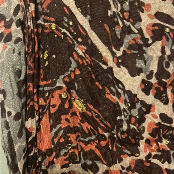 Multicolor Abstract Scarf - Picture 3 of 3